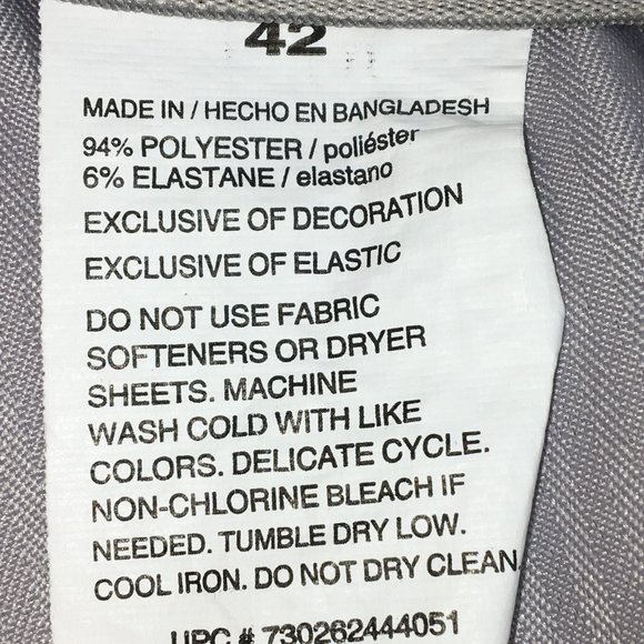 Callaway Men's Stretch Active Waistband Media Pocket Shorts Flint Stone Gray 42 - Picture 5 of 9